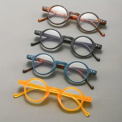 Japanese Retro Tortoiseshell Glasses Frame Reading Glasses Fashionable Versatile Small Round Frame Glasses Frame