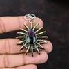 Ruby Zoisite Pendant Cage Jewelry 925 Sterling Silver Pendant 18K Gold Plated Pendant Gemstone Handmade Jewelry Gift For Mom Amazing Pendant