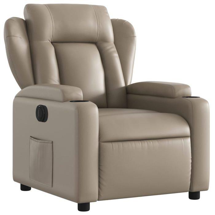 VidaXL Electric Recliner, Relaxation Chair with Adjustable Backrest and Footrest, Living Room Seat, Modern, 3204536