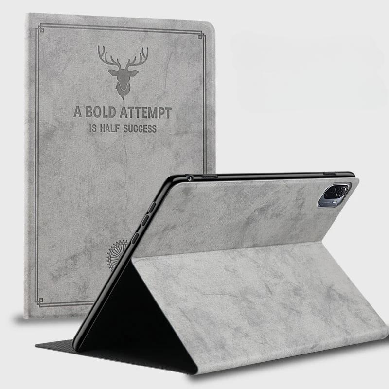 Husă pentru Xiaomi Mi Pad 4 5 6 Tablet Funda Slim Retro Pliabilă Flip Stand din piele PU Husă inteligentă pentru Husă Xiaomi redmi pad 10.6