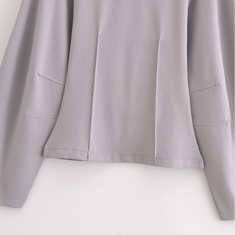 Kaslead New Arrival Women's Fashion Style Double-Sided Cloth round Neck Tops Casual Pants 3641859 3641860