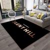 3D Silent Hill Horror Movie Game Carpet Rug for Home Living Room Bedroom Sofa Playroom Doormat Decor,Area Rug Non-slip Floor Mat