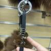 Rex Rabbit Fur Pony Keychain: Cute Cartoon Horse Doll Event Gift