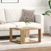 Artisan Oak Coffee Table 51.5 x 51.5 x 30 cm Particleboard