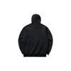 Anta Basketball Series Solid Color Hoodie With Print And Drawstring Long Sleeves Men Tops Black 152111701-4
