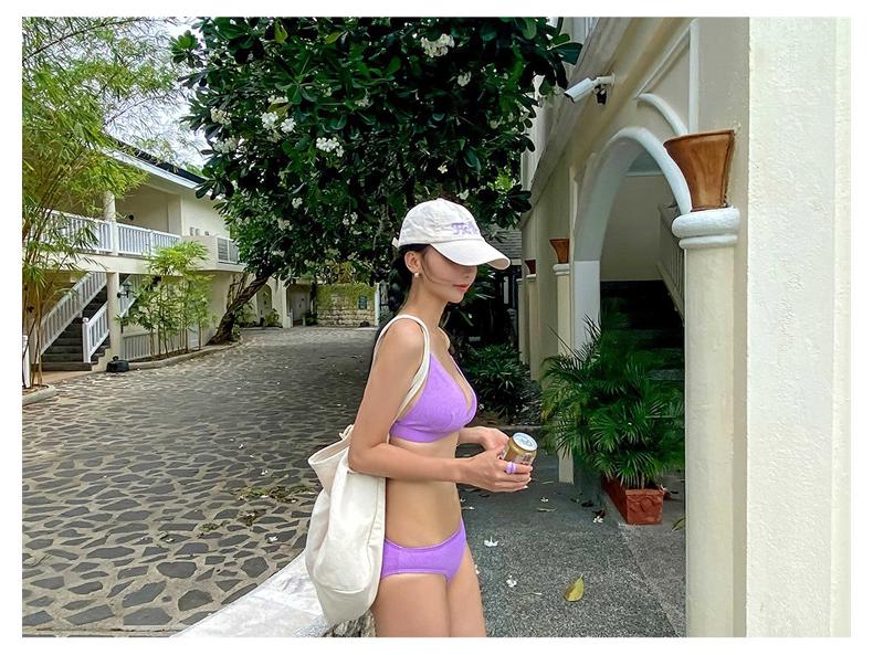 2026 Women's Sexy Pure Desire Two-Piece Bikini for Beach and Resort