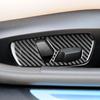 For BMW 3 Series E90 E92 M3 2005-2012 Seat Memory Button Control Panel Cover Carbon Fiber Car Accessories Decoration Sticker