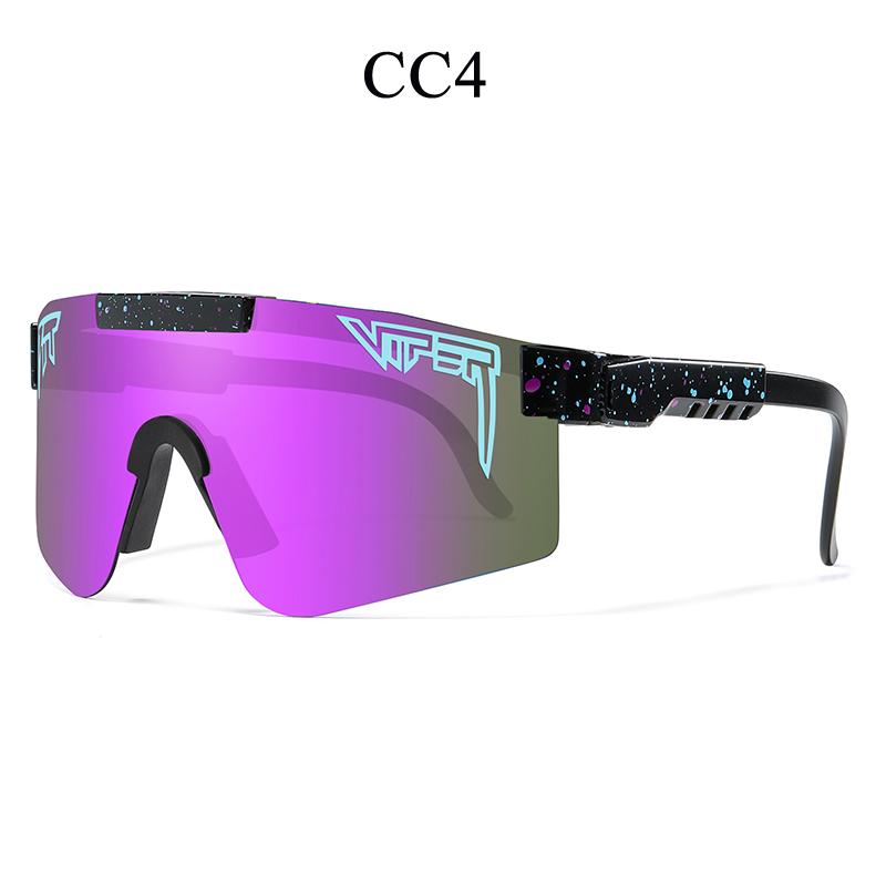 Gafas Deportivas al Aire Libre para Adultos Pit Viper Gafas de Ciclismo Hombre Masculino Femenino Moda Gafas de Pesca Gafas de Sol UV400 Mujer Gafas de Sol para Béisbol