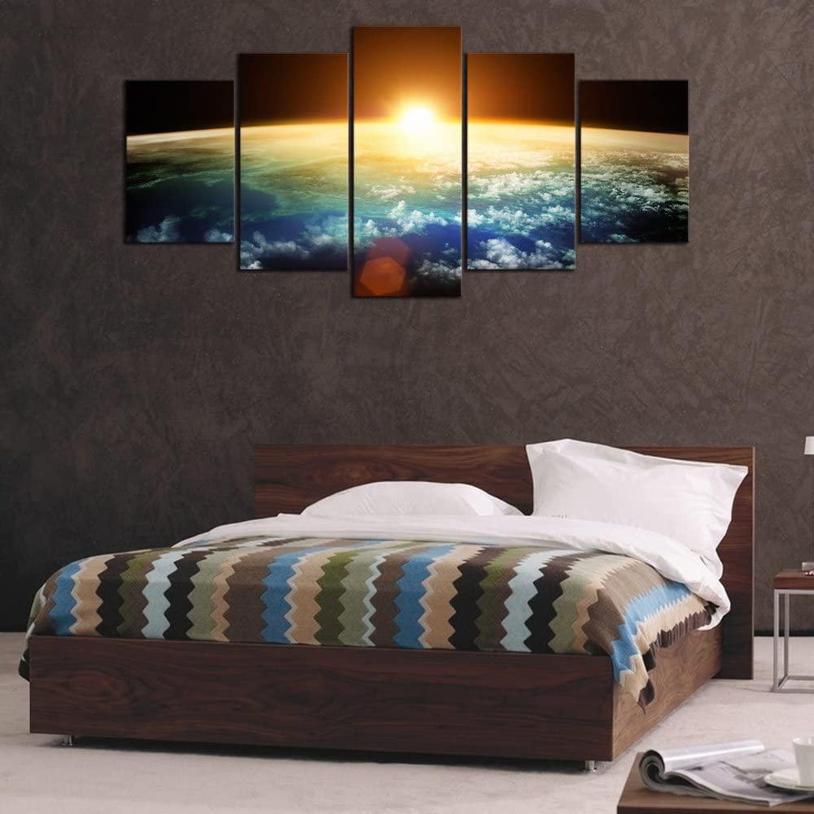 

5 Piece Canvas Wall Art Panel Modern Artwork Canvas Prints for Home Decor 20X35 20X45 20X55CM