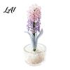 Handmade Floral Craft Kit DIY Beaded Hyacinth Kit 3D Beading Flower Art Crafts Set Making Themed for Kids Adults Beginners Project