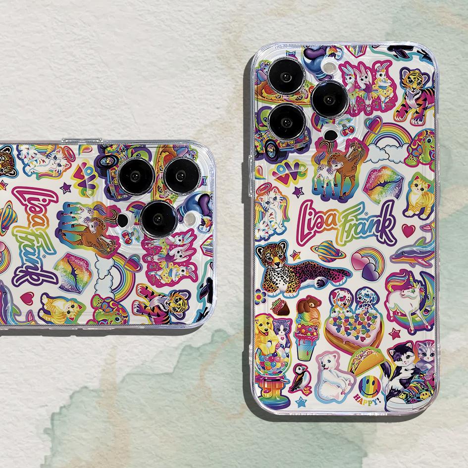 Colorful Food Patterns Soft Phone Case For IPhone 17 Air 11 13 14 12 15 16 Pro Max Plus Bumper TPU Back Cover