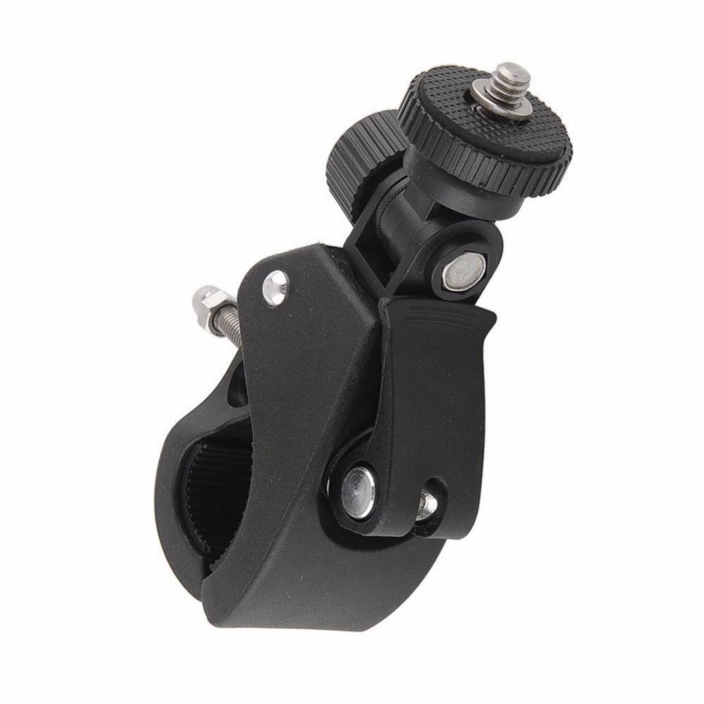 Handlebar Bike Camera Mount Clamps for Cameras/Video Light/Monitors Handlebar Tripod Mount Holder Stand