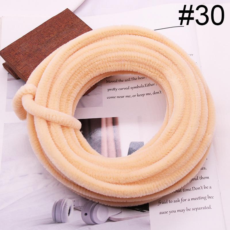 DIY Velvet Stick Flexible Handmade Twist for Hairpins Flowers Toys Wire Supplies