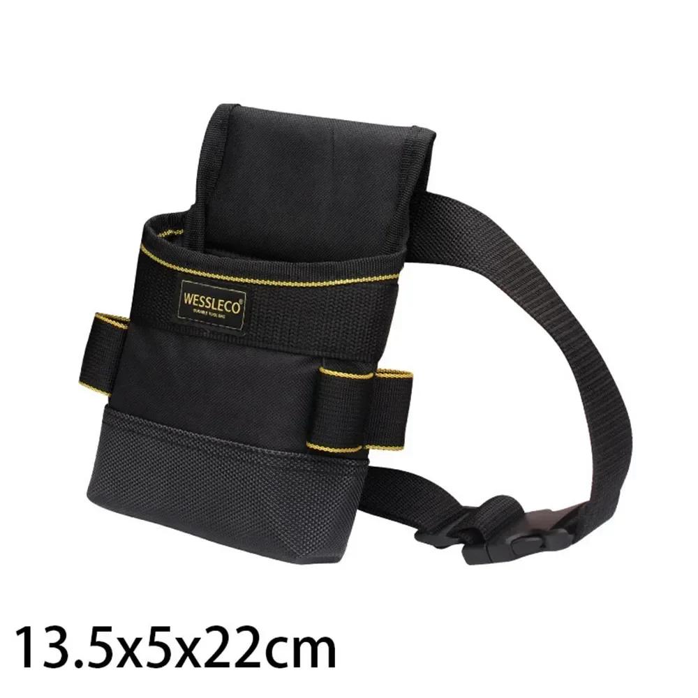 New Tool Waist Bag Multi-functional Maintenance Toolbag Canvas Electrician Belt Hardware Toolkit For Men Construction Sites