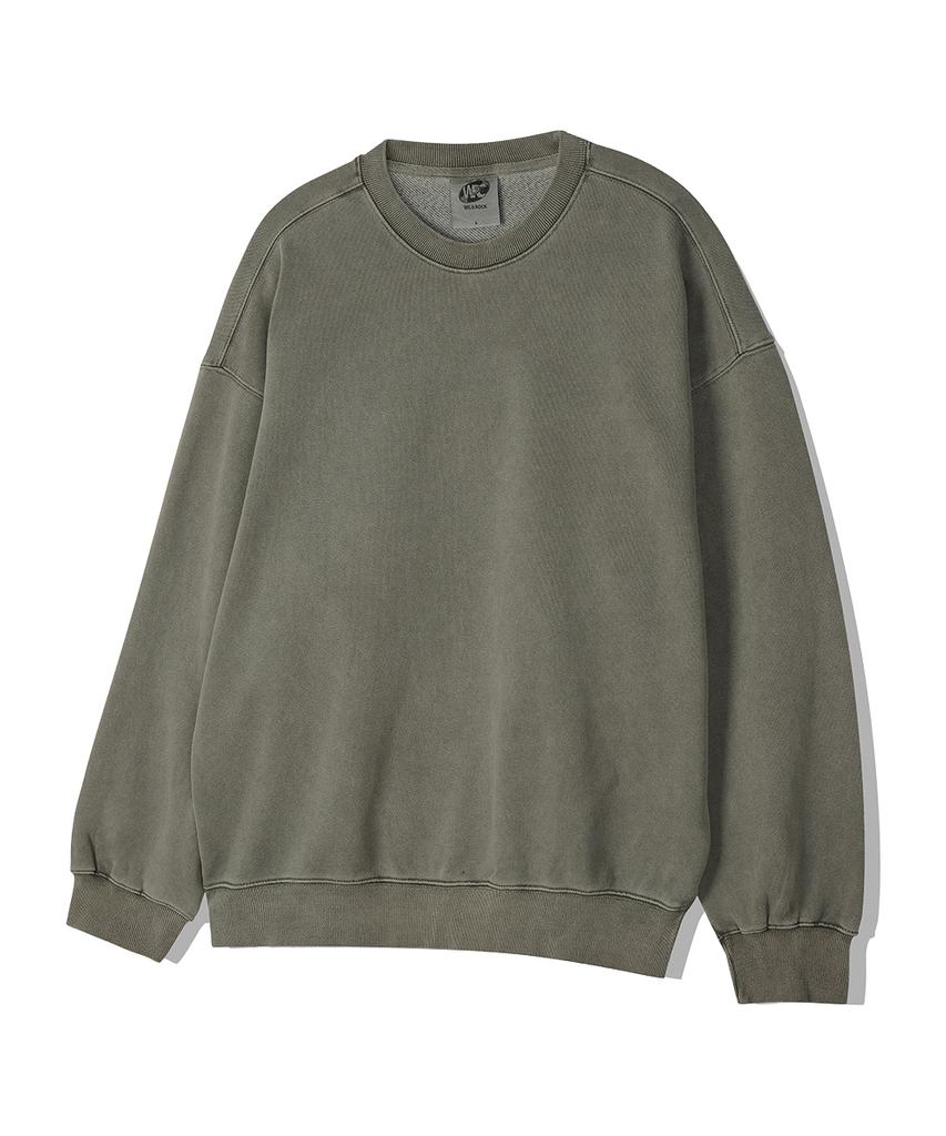 WILDROCK [2Pack] Wild Basic Pigment Oversized Sweatshirt 5_Col