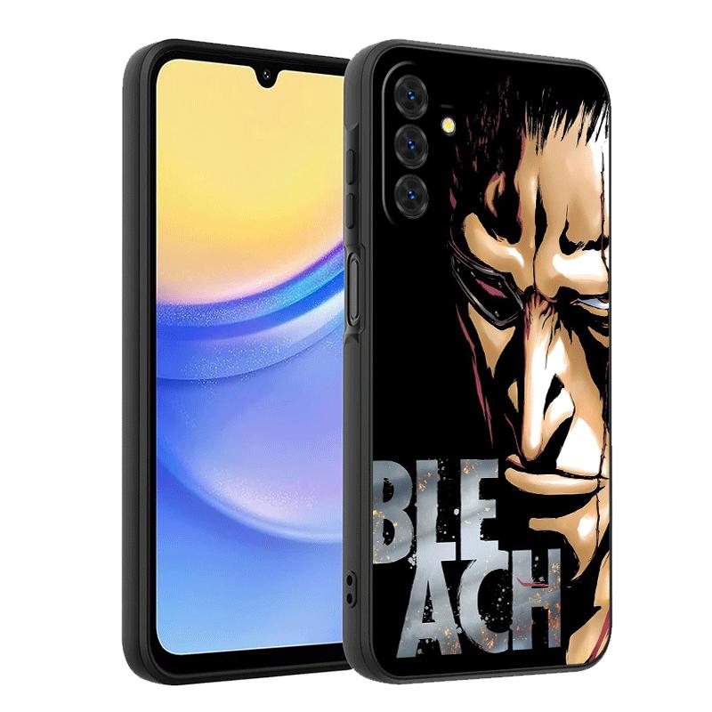 Bleach Zaraki Kenpachi Soft Phone Case for Samsung A17 A37 A57 A16 A26 A36 A56 A15 A25 A35 A55 A14 A24 A34 A54 A13 A23 A33 A53 A