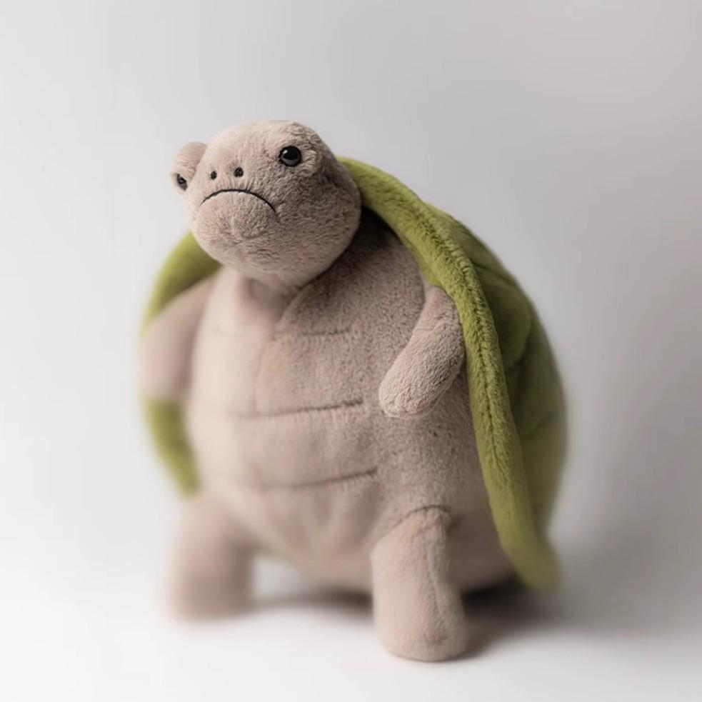 Peluche Rilassante Timmy Tartaruga per Bambini - Bambola di Stoffa Carina Regalo per Bambine