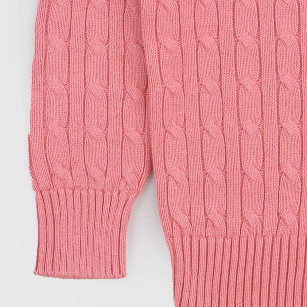 Polo Ralph Lauren Sweater Cable Knit Ribbed Collar Kids Kids sweater 323702674-506