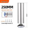 Adjustable Stainless Steel Furniture Legs for Sofas, Cabinets, TV Stands, Tables, Desks, and Beds