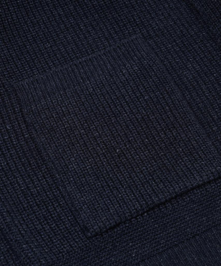 Frizmworks Heavy Wool Round Cardigan _ Indigo