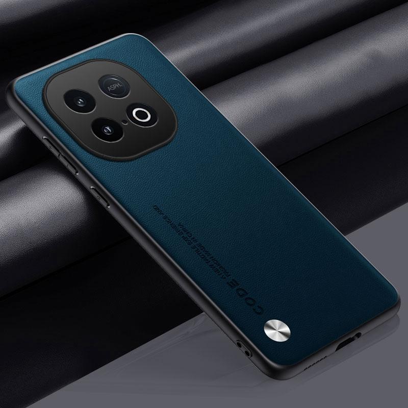 Luxury PU Leather Case For Vivo iQOO Z10 Turbo Pro Back Cover Silicone Shockproof Full Protection Phone Case For iQOO Z10 Turbo