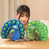 PP Cotton Peacock Plush Doll 30cm Baby Peacock Plush Toys  Room Decoration