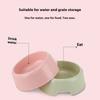 Pet Supplies Wholesale Candy Color Plastic Dog Bowl, Cat Basin Edible Utensils Cat Bowl, Pet Bowl Single Bowl Small