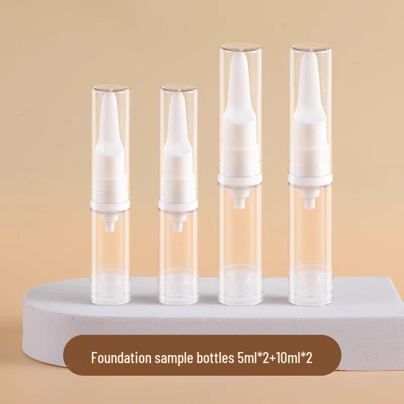 Newcomer Exclusive: Portable Vacuum Press-Type Foundation Dispenser & Eye Cream Bottle