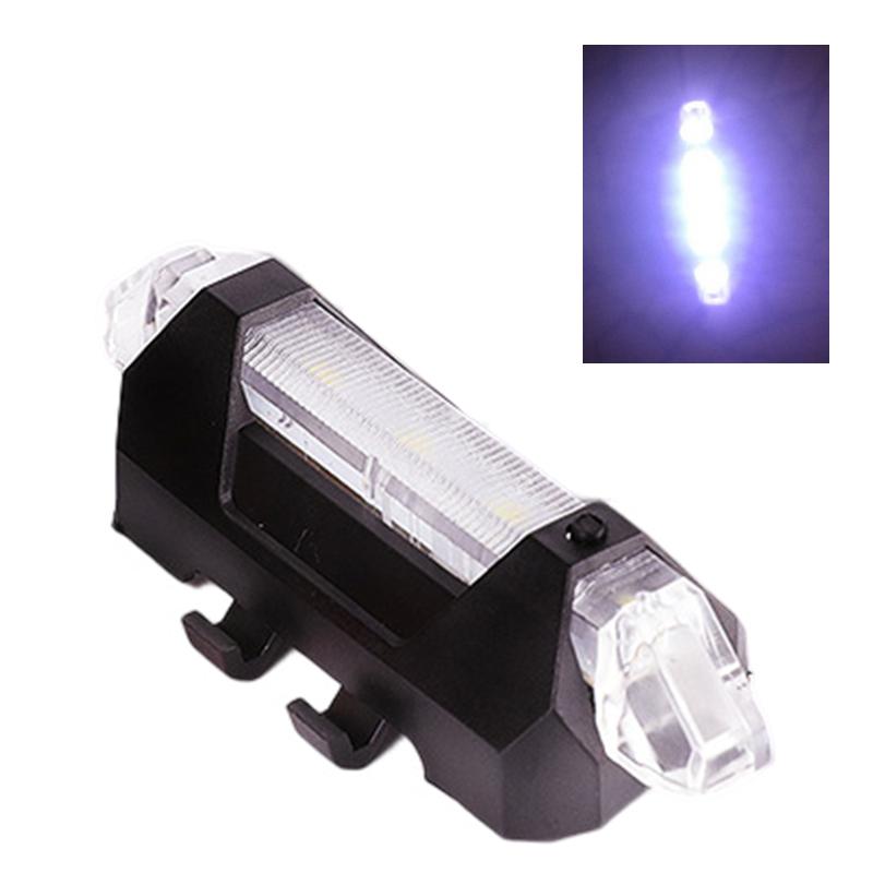 Fanale Posteriore LED per Bicicletta Ricaricabile USB Super Luminoso Luce di Avvertimento per Bici MTB per Guida Notturna