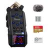 Zoom H6 Essential Portable Audio Recorder 6-Track 32-Bit Float 32GB MicroSD Card Fur Windshield 4 AA Batteries Cleaning Cloth