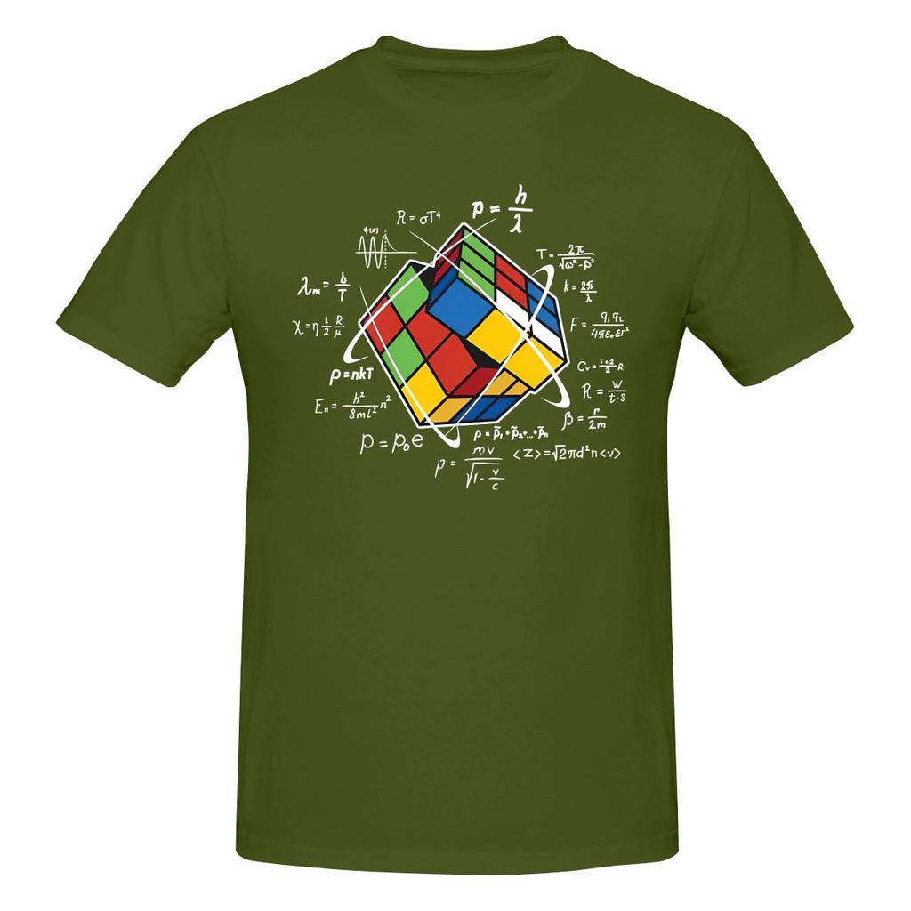 Rolig Cool Matematik Rubik Rubix Rubics Spelare Kub Matematik Unisex Tryckt T-shirt Unisex T-shirt Oversized