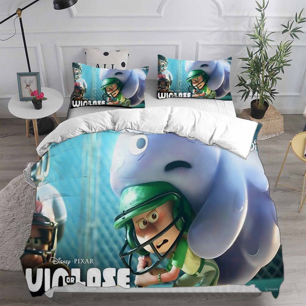 

Win or Lose Bedding Sets Comforter Quilt Bed Cover EU Single US Twin Duvet Cover Pillow Case 2-3 Pieces Sets Kids Adult Size EU Single 135x200cm