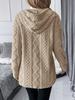 Elegant Hooded Autumn Coat 2025