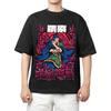 Jujutsu Kaisen Satoru Gojo Domain Expansion Pink Background Anime Print T Shirt Men 2026 Summer Casual Streetwear Oversized