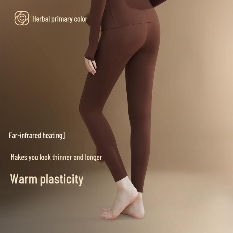 

Женские бесшовные термолеггинсы с высокой талией L