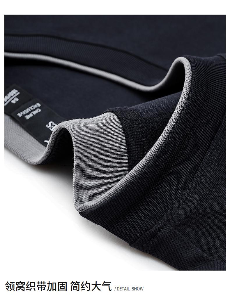Brand Embroidery Showcases Quality: Seven Wolves Men's Cool Short Sleeve Round Neck T-shirt
