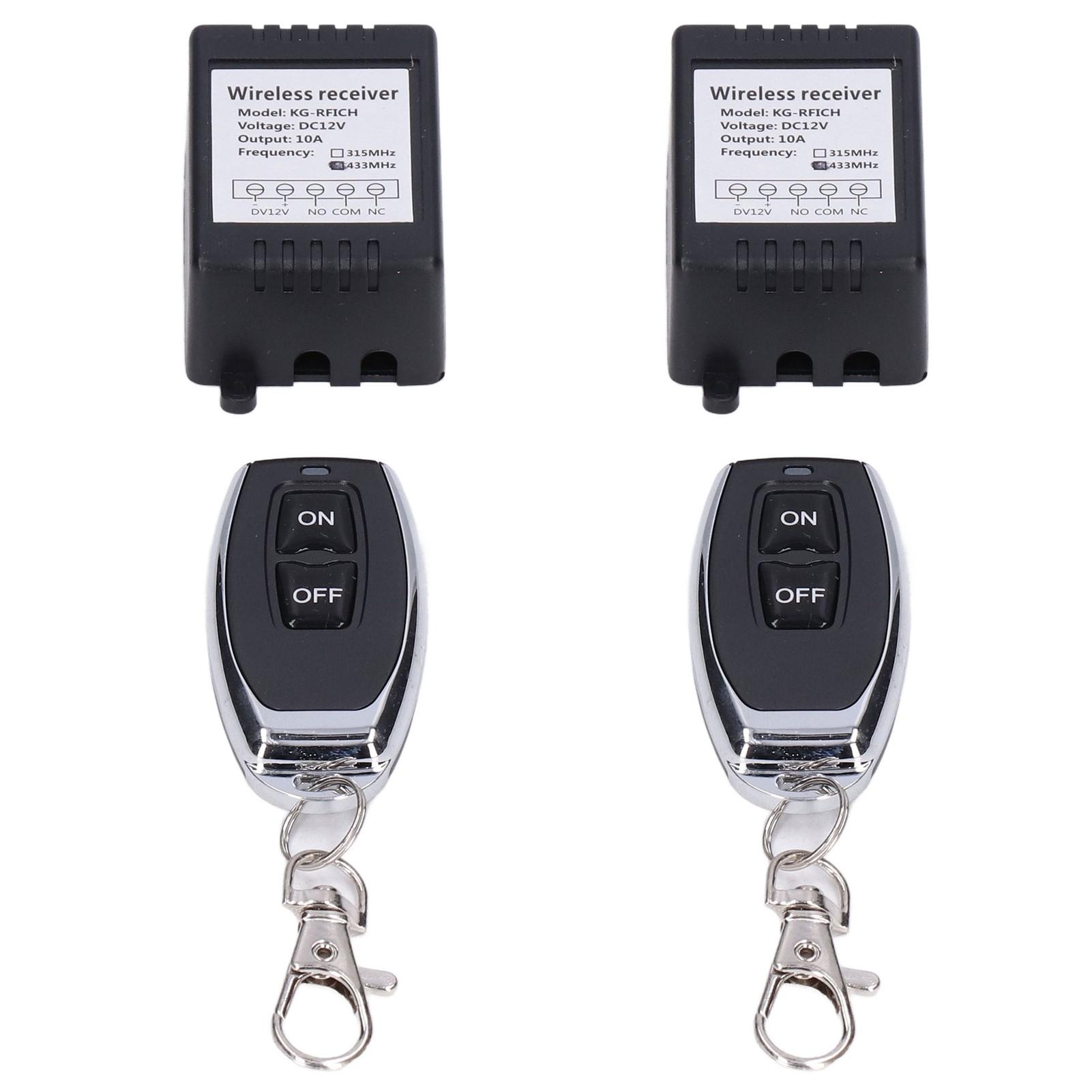 

Remote Control Module Relay Controller Switch Learning Coding 1 Channel 100 Meters DC 12V