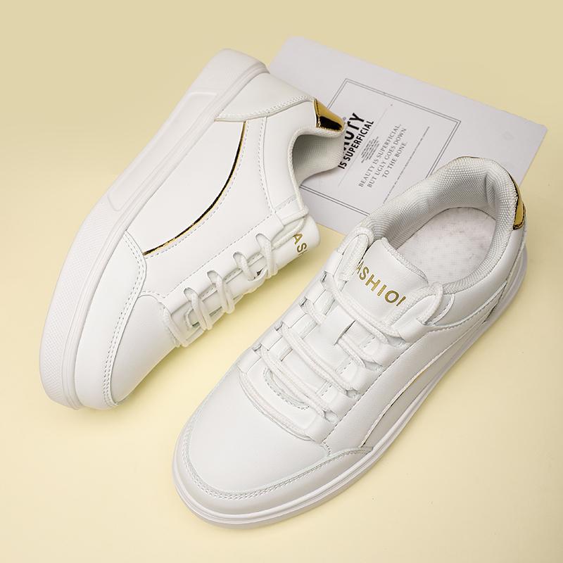 TUINANLE Chaussures décontractées à lacets pour femmes, baskets légères à plateforme, chaussures de sport pour couples