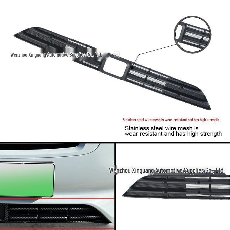 Leapmotor T03 2023-2024 Windshield Insect Net Exterior Trim, Black Carbon Fiber Mod.