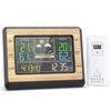 Home Large Digital Display Weather Clock With Environmental Monitoring And Air Pressure Tracking Energy Efficient Design