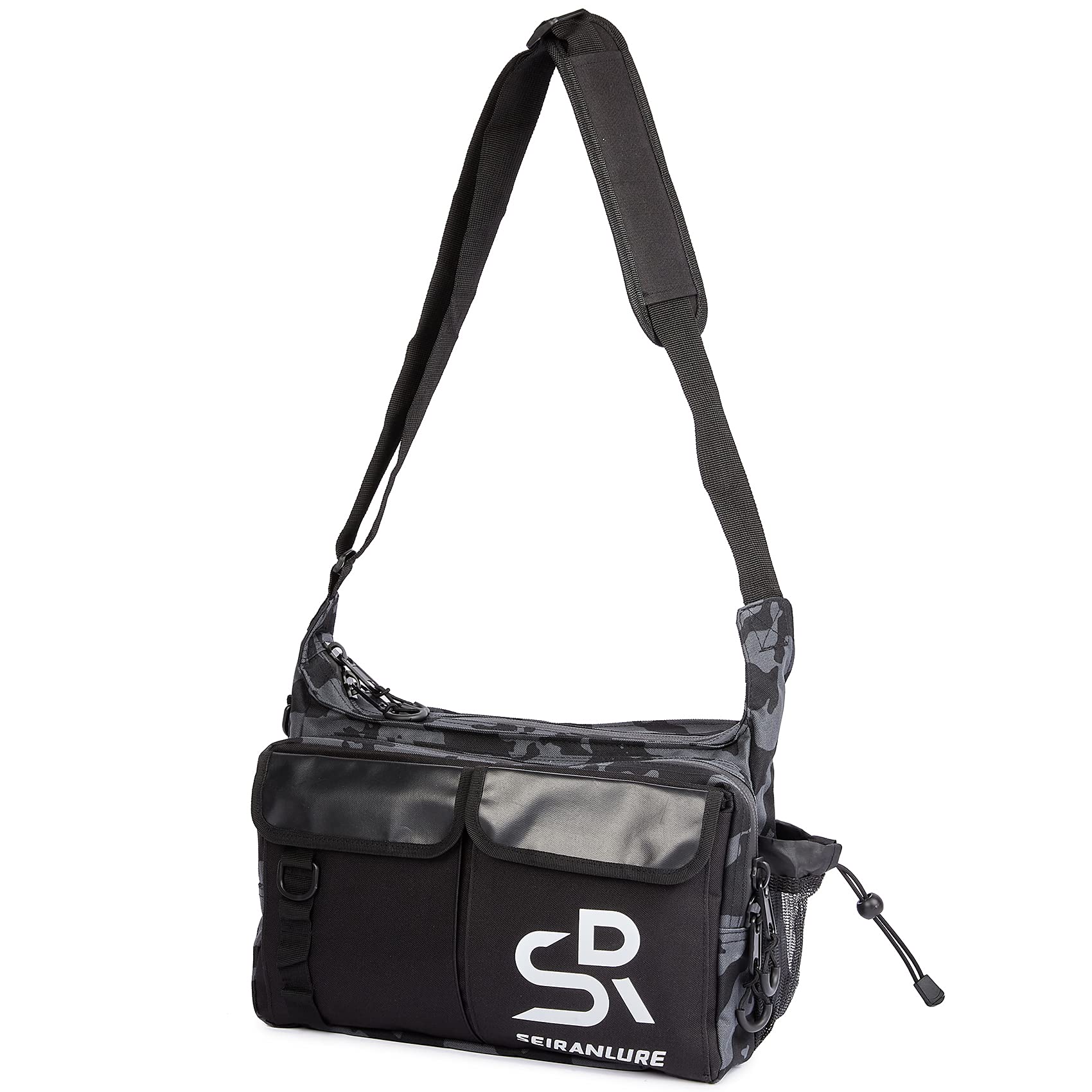 

Сумка для спиннинговой рыбалки Seiran, наплечная сумка SR-BG2, рыболовная сумка, боковая сумка, сумка для рыболовных снастей, для активного отдыха, водоотталкивающая, с водонепроницаемой молнией