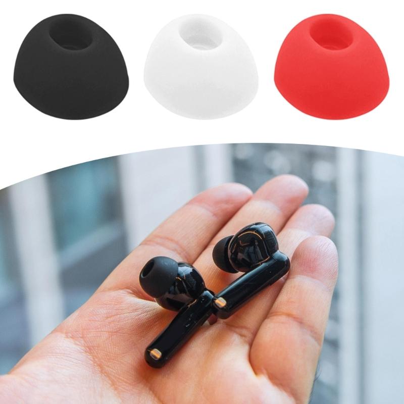 Replacement Earbuds Tips For Earphones Soft Silicone Earbuds Covers Comfort And Secure Fit During Workouts