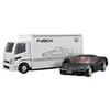 Takara Tomy Tomica Premium Transporter Honda NSX Type R miniature car toy ages 6 up boxed meets safety standards ST mark certification.