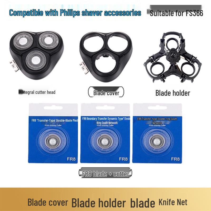 Flyco Shaver FS366 Charger, Blade, and Cover Accessories