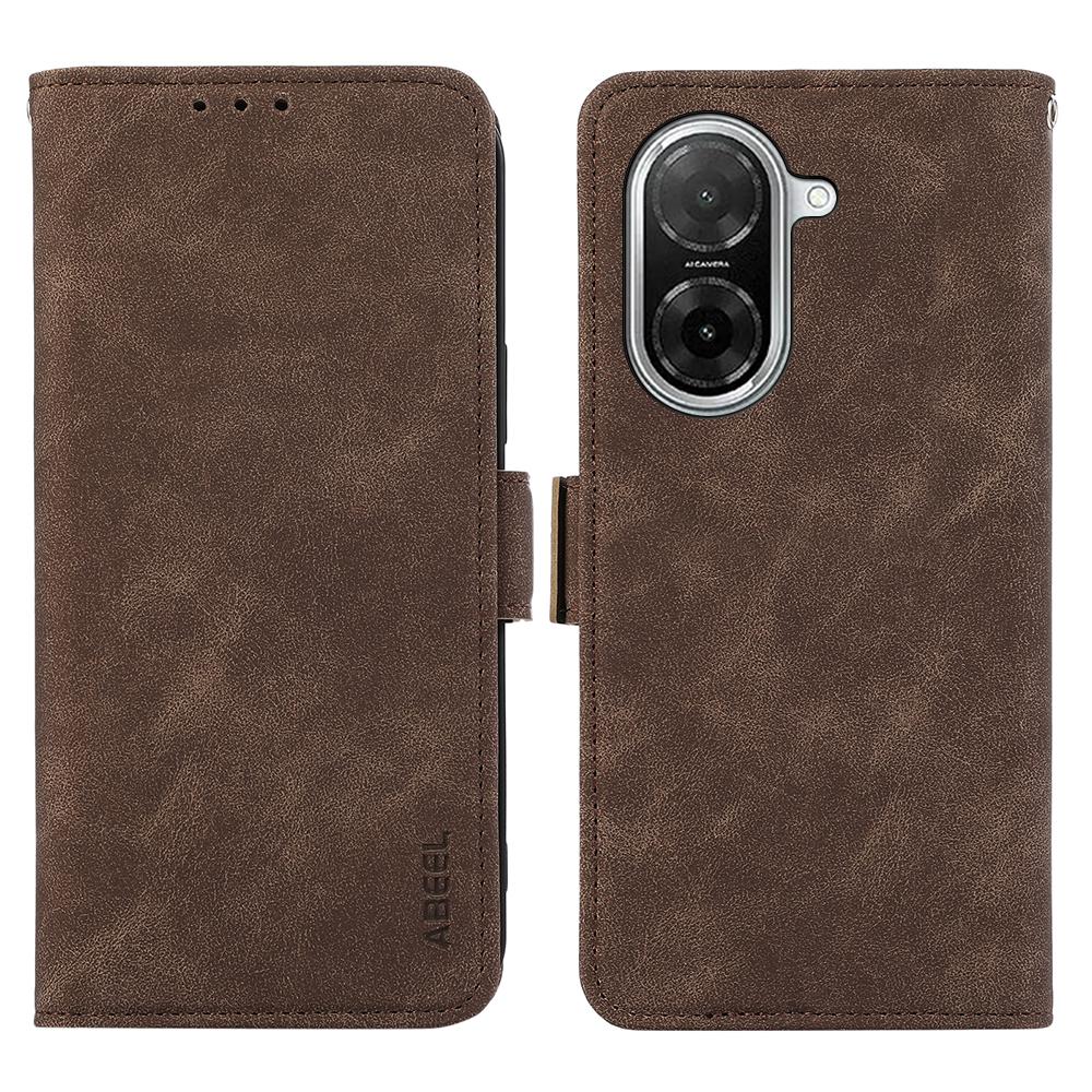 ABEEL For Xiaomi Redmi A5 4G (171.7mm)/Poco C71 4G Case PU Leather Folio Stand View RFID Blocking Phone Cover