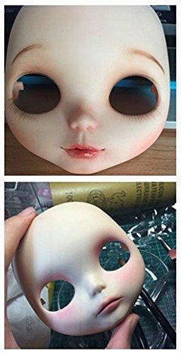 YR EARTH Custom Blythe Practice Face Parts S075 (Set of 2 White Skin)