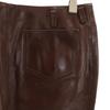 FUBU Midi length leather skirt 5 Brown Women Used