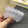 3D Silicone Flower Nail Carving Mold Butterfly Stamping Plate Nails Stencils Blossom Nail Template Thin And Washable