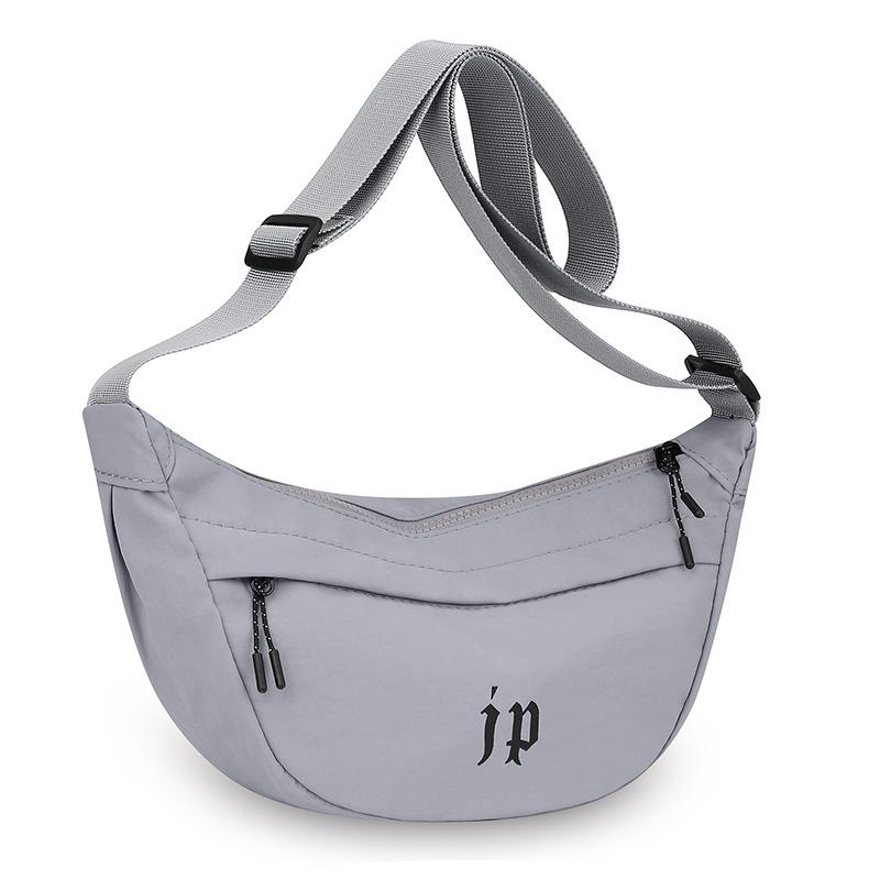 

Crossbody Bag Women s Shoulder Bag Large Capacity Hobo Bag сірий