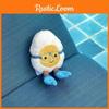 Plush Water Boiled Egg Doll With Diving Mask For Kids Gift And Bag Accessory